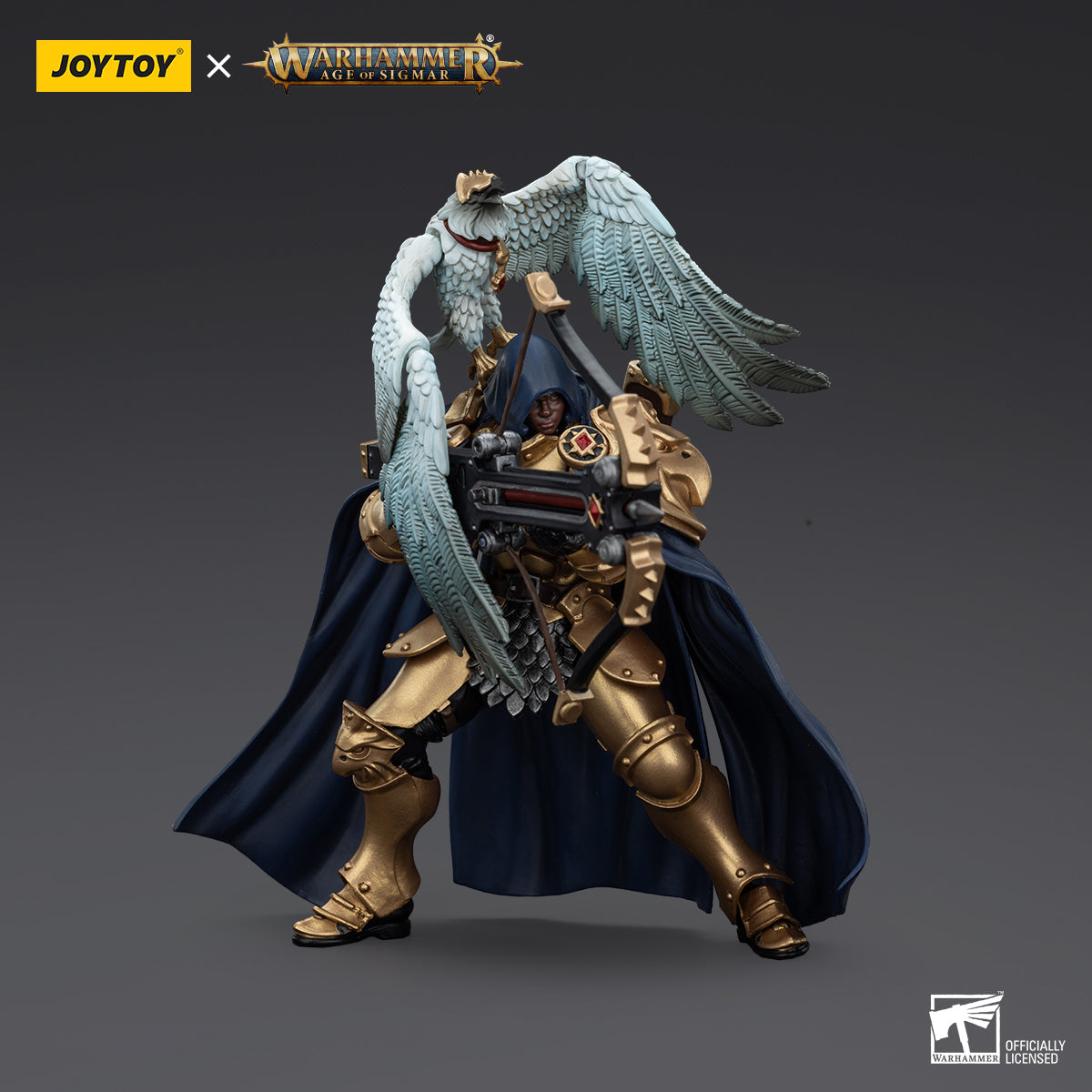 JOYTOY Action Figure 1/18 Warhammer AGE OF SIGMAR -Stormcast Eternals The Blacktalons Shakana Goldenblade Model Birthday Gifts 