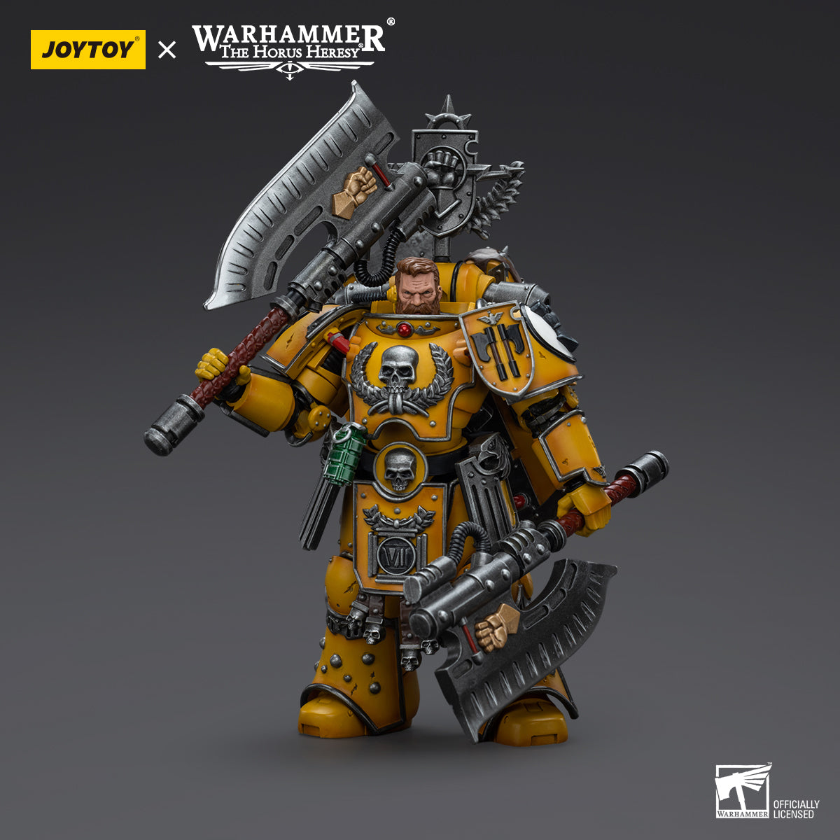 [IN STOCK]JOYTOY Warhammer 40K Action Figure 1/18 Imperial Fists Fafnir Rann JT9145