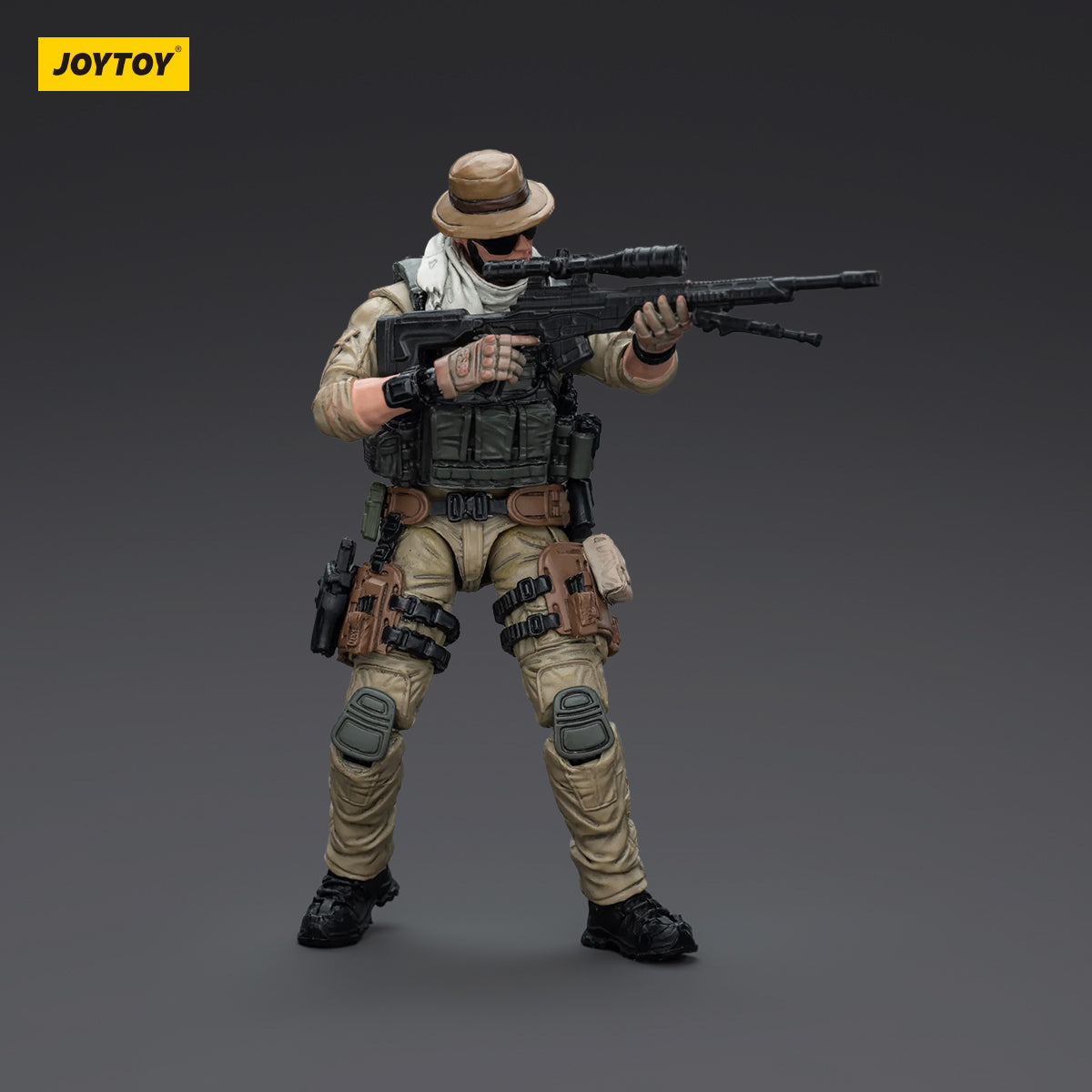 JOYTOY Action Figure 1/18 USArmy Delta Assault Squad- Sniper Model Birthday Gifts 