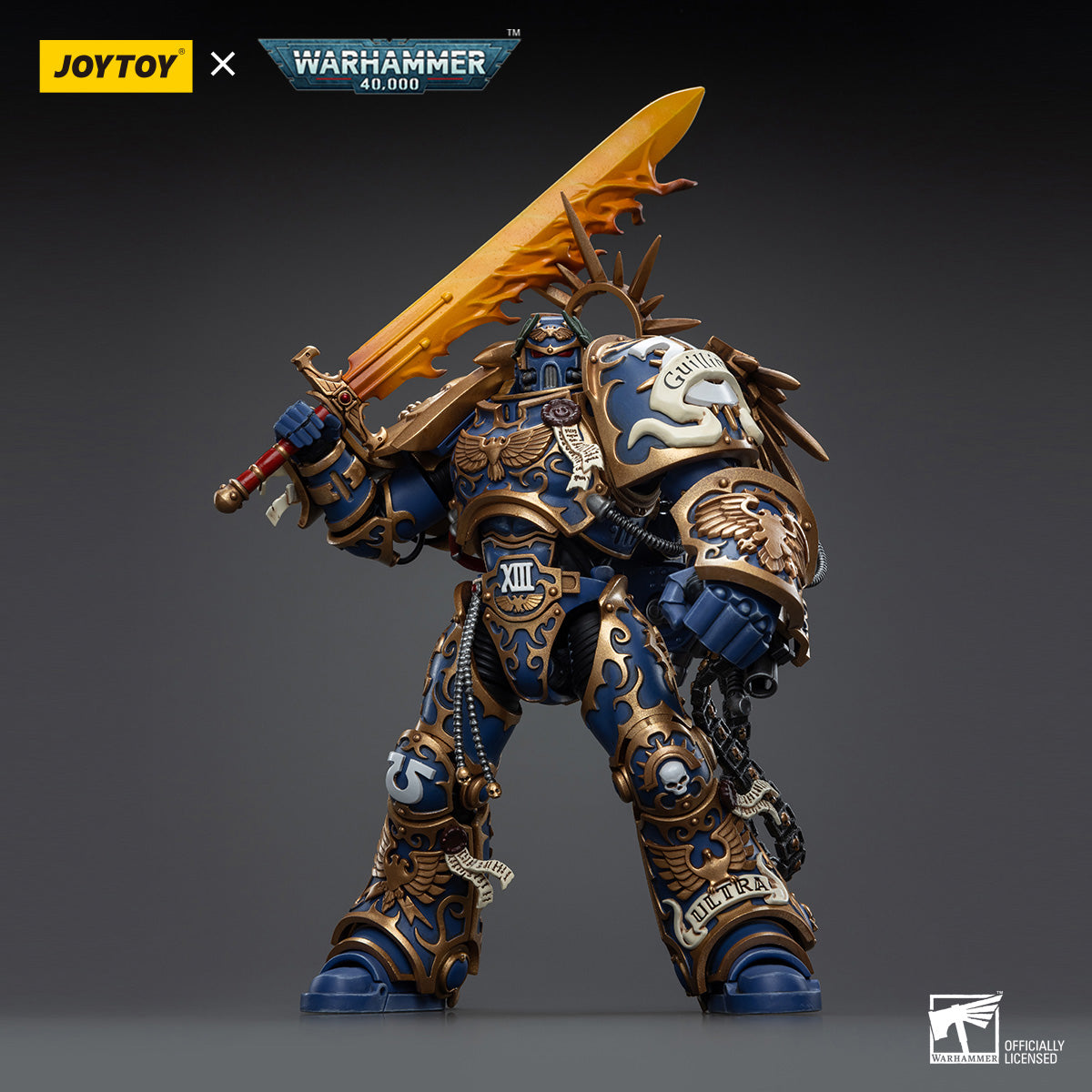 JOYTOY Action Figure 1/18 Ultramarines Primarch  Roboute Guilliman Model Birthday Gifts