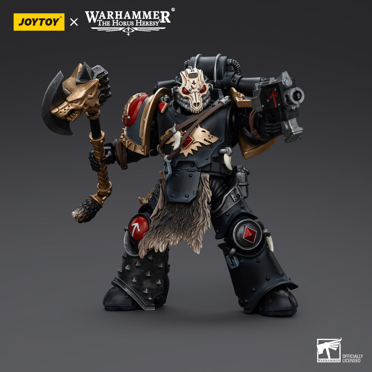 JOYTOY Action Figure 1/18 Space Wolves Deathsworn Pack Deathsworn 5 Model Birthday Gifts 