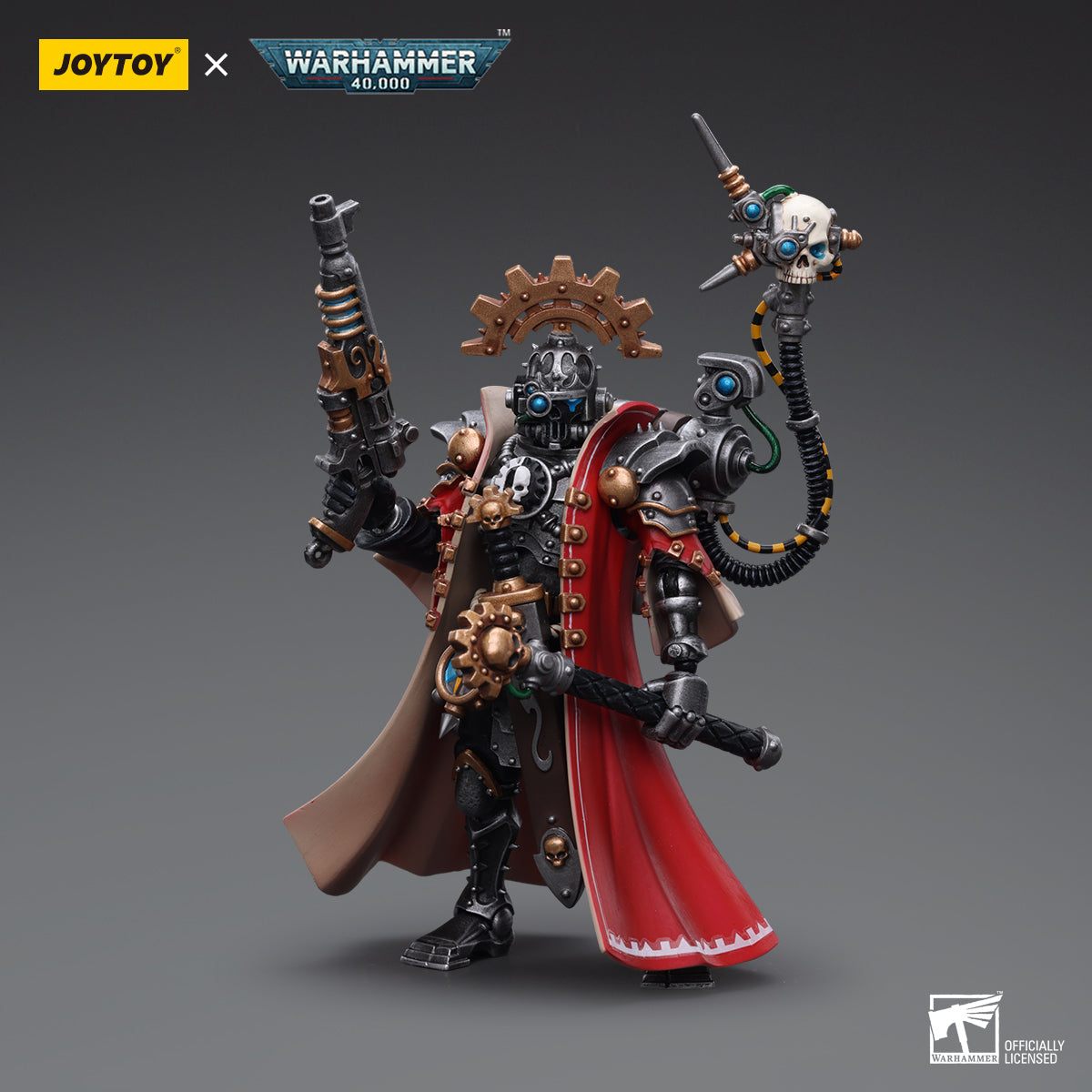 [IN STOCK]JOYTOY Warhammer 40K Action Figure 1/18 Adeptus Mechanicus Skitarii Marshal