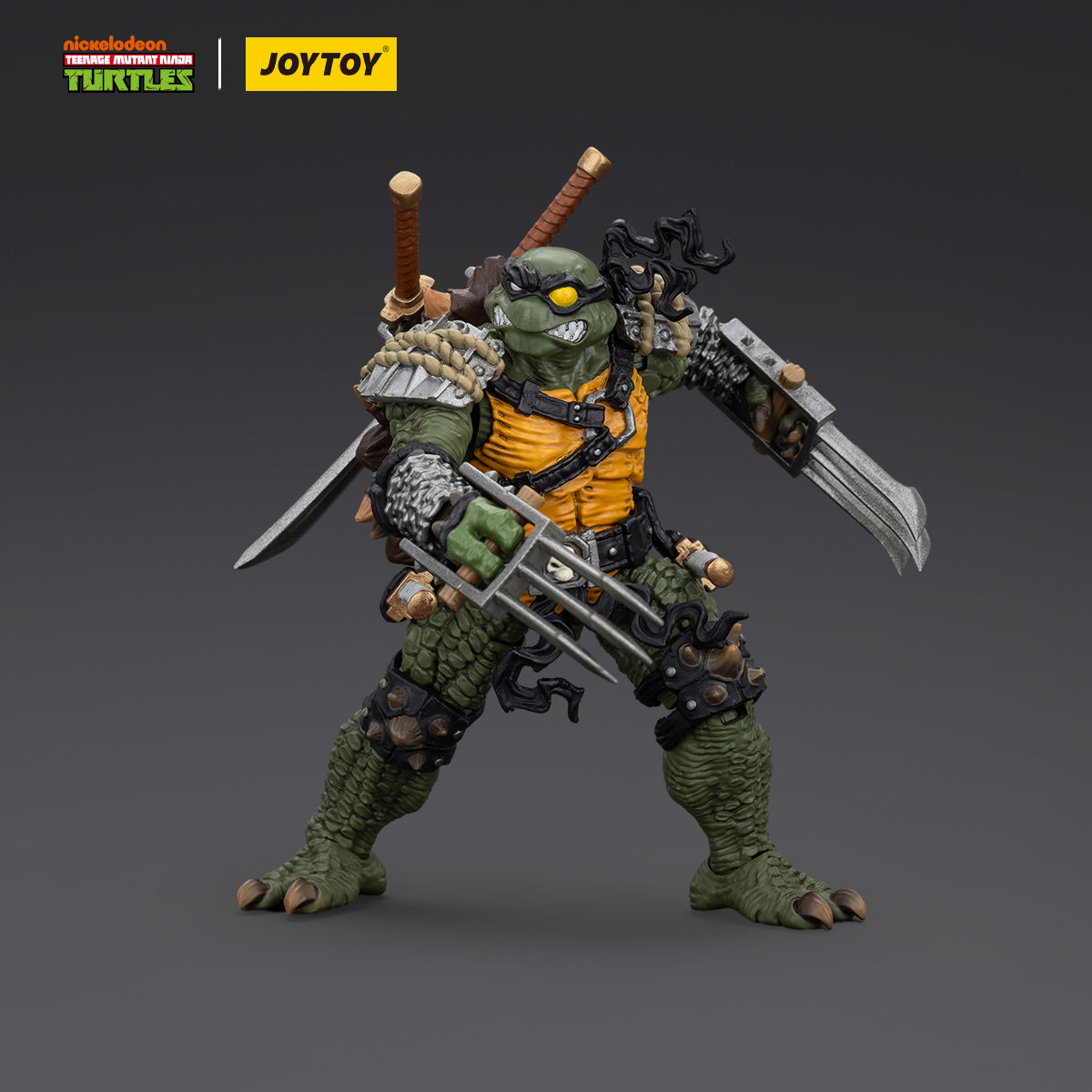 JOYTOY Action Figure 1/18-TMNT-Slash Model Birthday Gifts