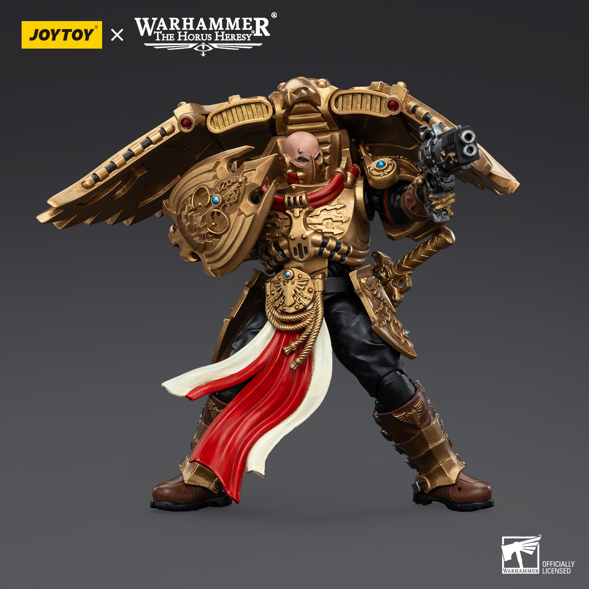JOYTOY Action Figure 1/18 Legio Custodes Custodian Venatari Squad Venatari with Kenetic Destroyer 2 Model Birthday Gifts