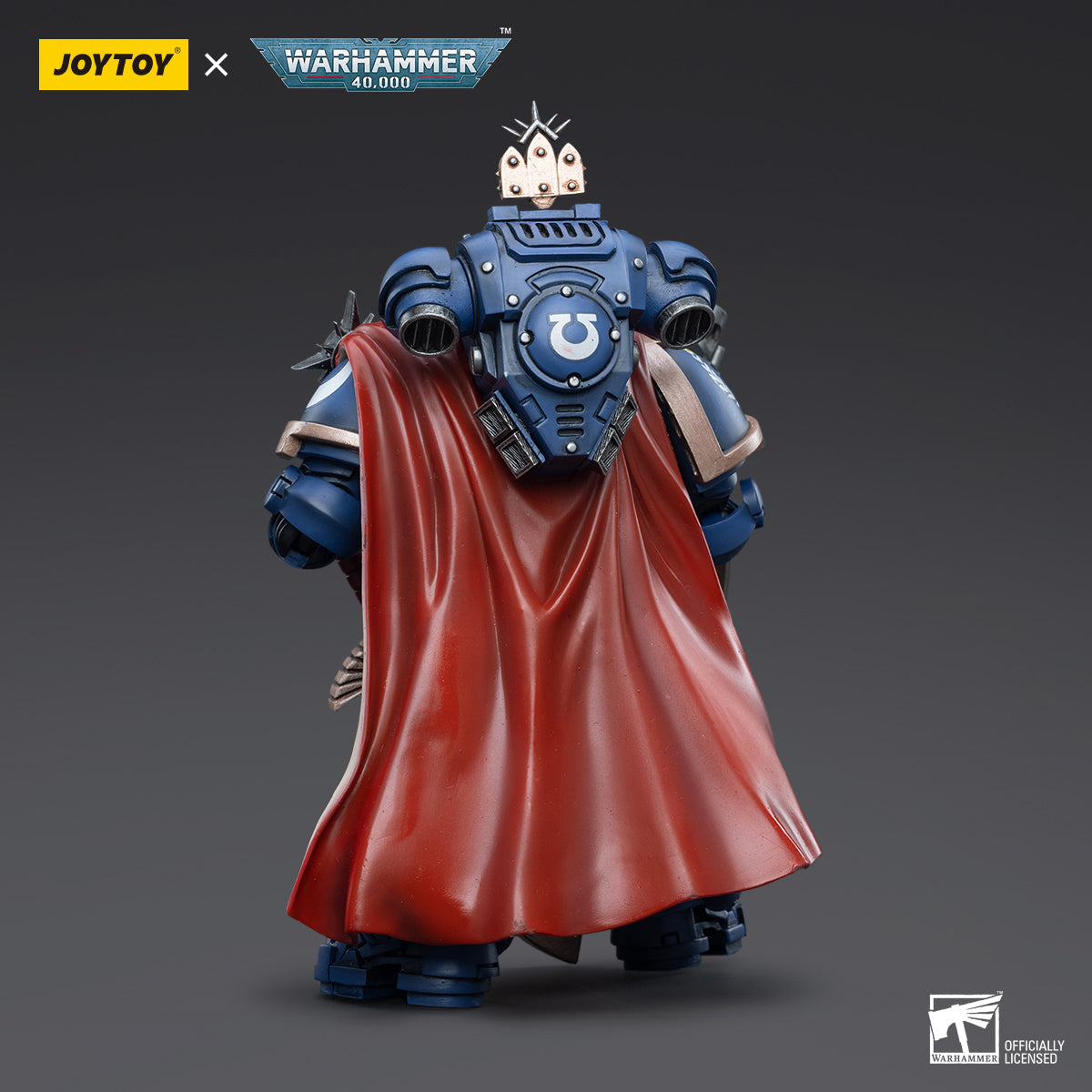 [IN STOCK]JOYTOY Warhammer 40K Action Figure 1/18 Ultramarines Captain with Master-crafted Heavy Bolt rifle