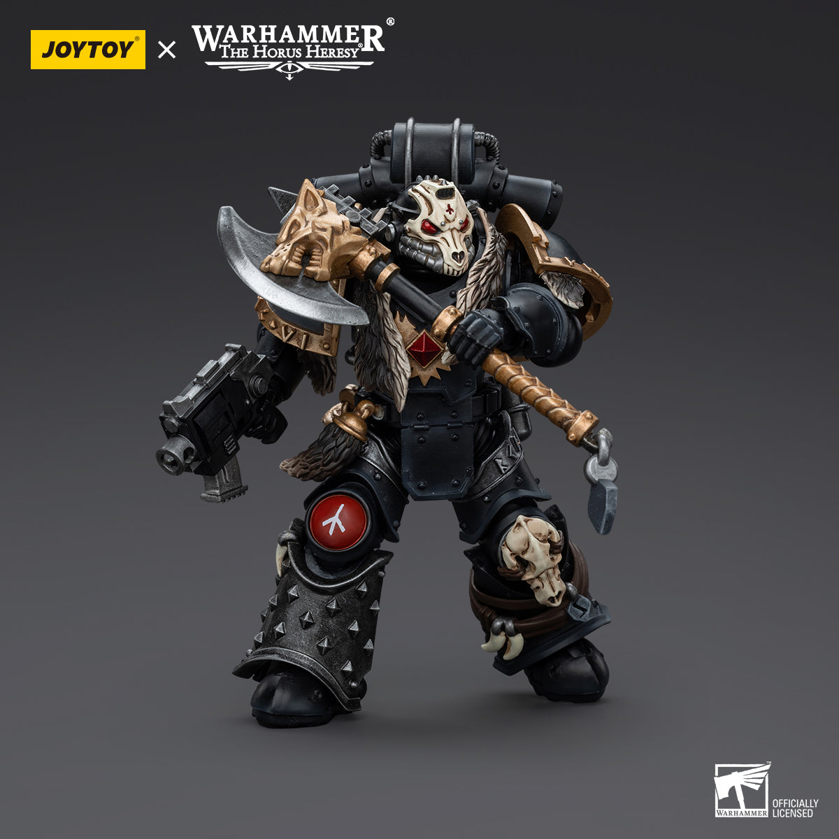 JOYTOY Action Figure 1/18 Space Wolves Deathsworn Pack Deathsworn 3 Model Birthday Gifts 