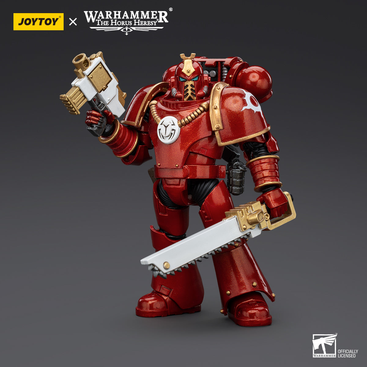 JOYTOY Action Figure 1/18 Thousand Sons Legion MK IV Tactical Squad Legionary 1 Model Birthday Gifts 