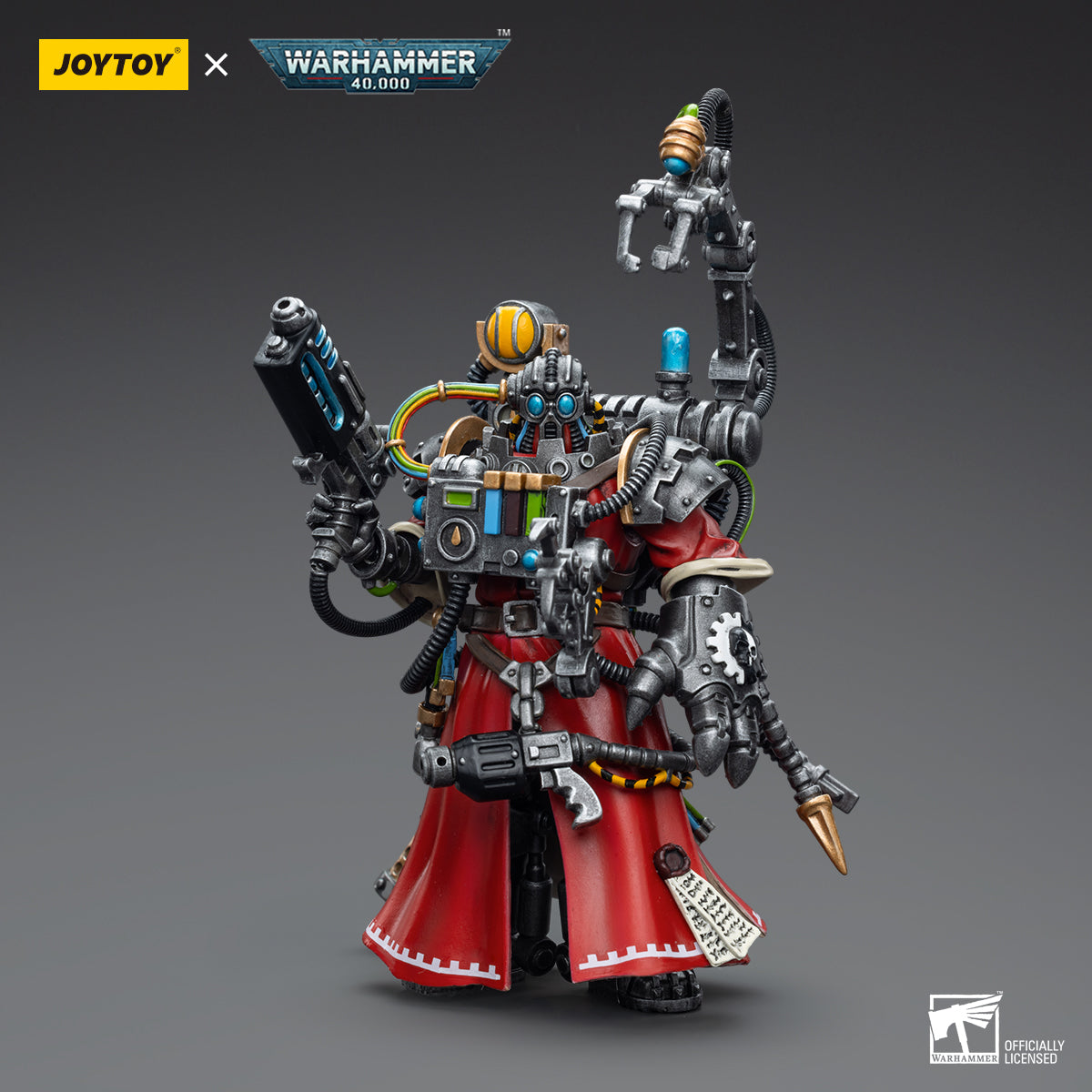 [IN STOCK]JOYTOY Warhammer 40K Action Figure 1/18 Adeptus Mechanicus Cybernetica Datasmith