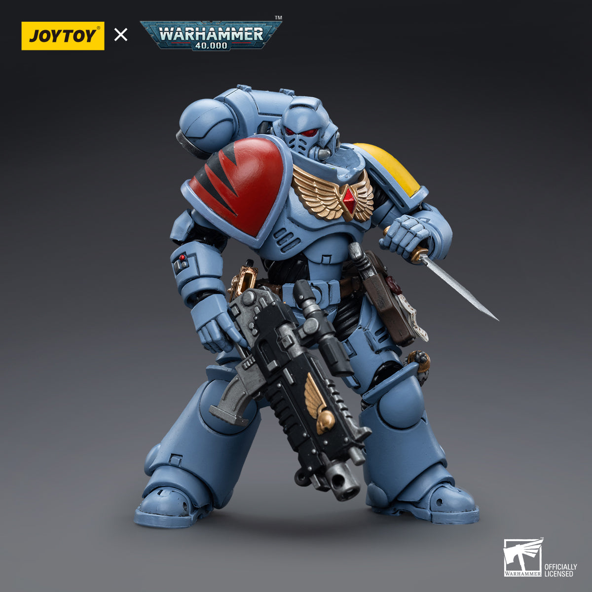 JOYTOY  Warhammer  40000  1/18  Action Figure Uitramarines Apothecary Biologis & Ultramarines Intercessors