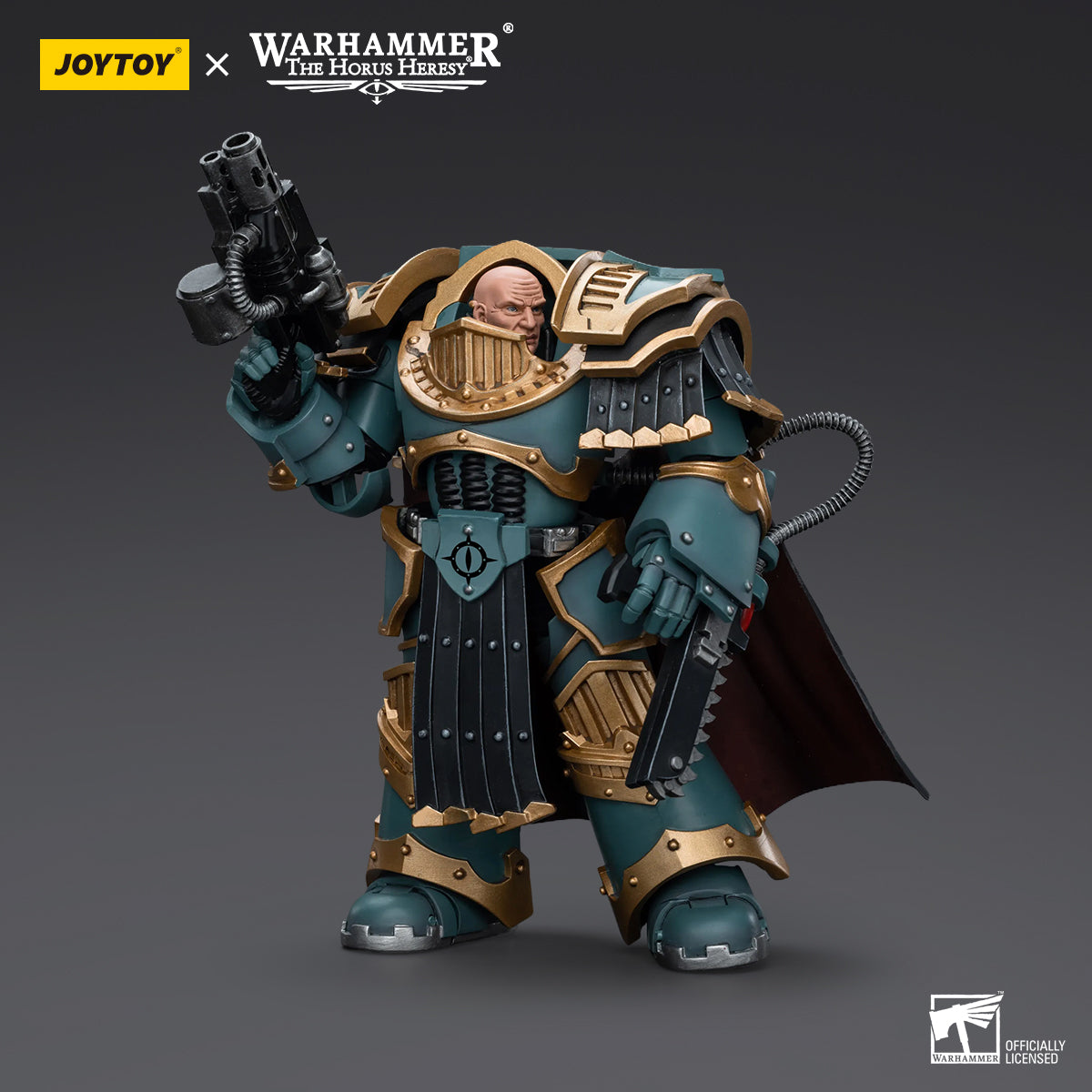 JOYTOY Action Figure 1/18 Sons of Horus Legion Praetor in Cataphractii Terminator Armor Model Birthday Gifts 