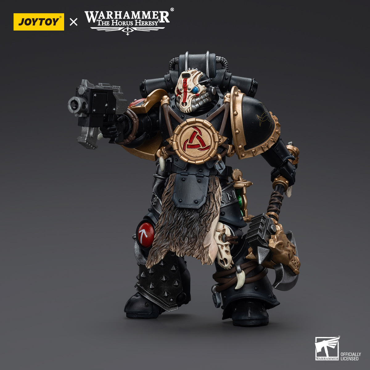 JOYTOY Action Figure 1/18 Space Wolves Deathsworn Pack Deathsworn 1 Model Birthday Gifts 