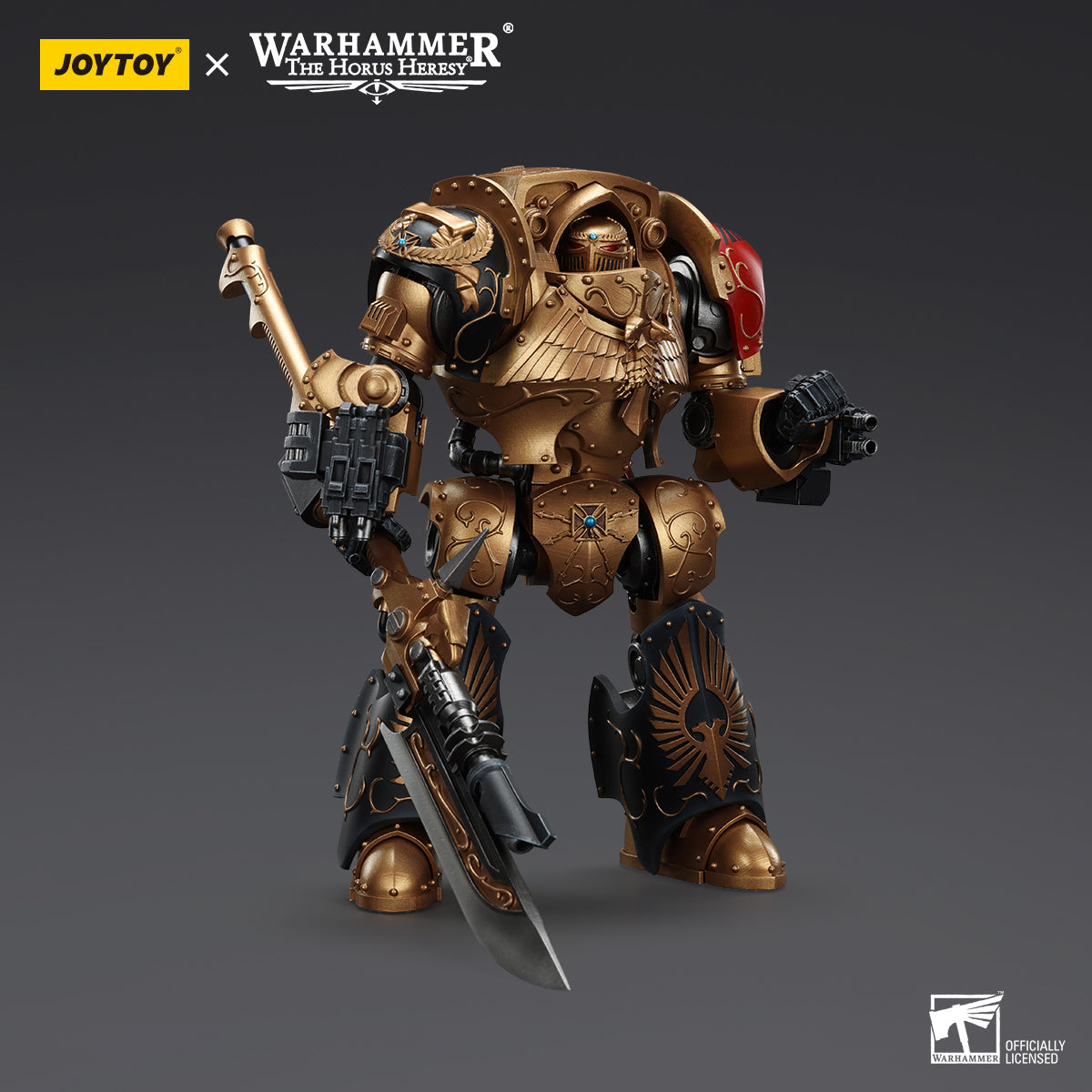 [IN STOCK]JOYTOY Warhammer 40K Action Figure 1/18 Legio Custodes Contemptor-Achillus Dreadnought