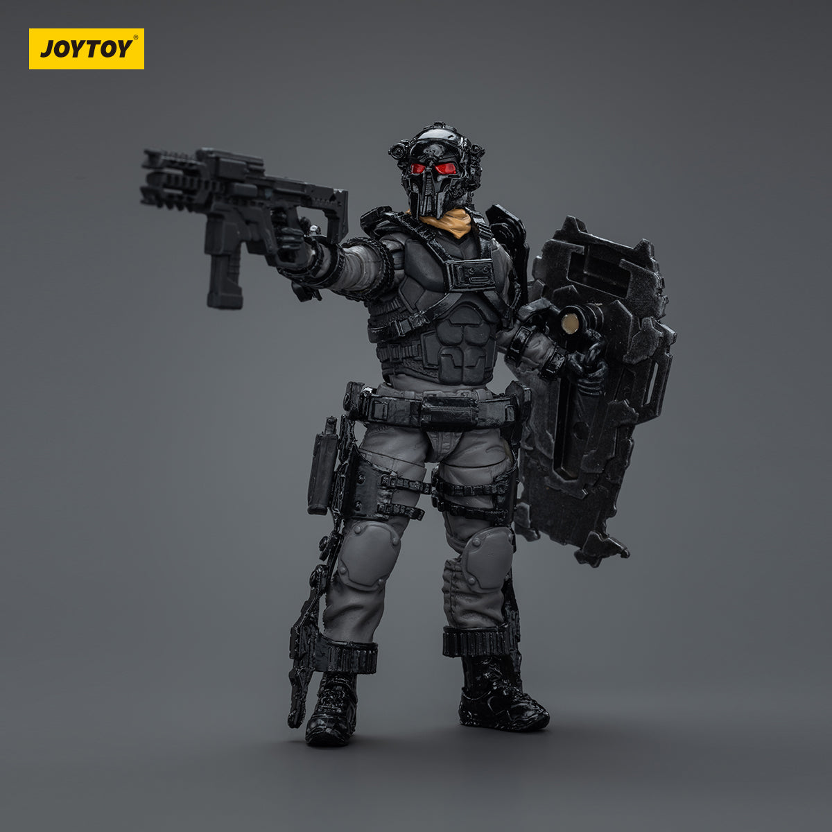 JOYTOY Action Figure 1/18 Army Builder Promotion Pack Figure 31 - Bounty Hunter with Blast Shield Model Birthday Gifts 
