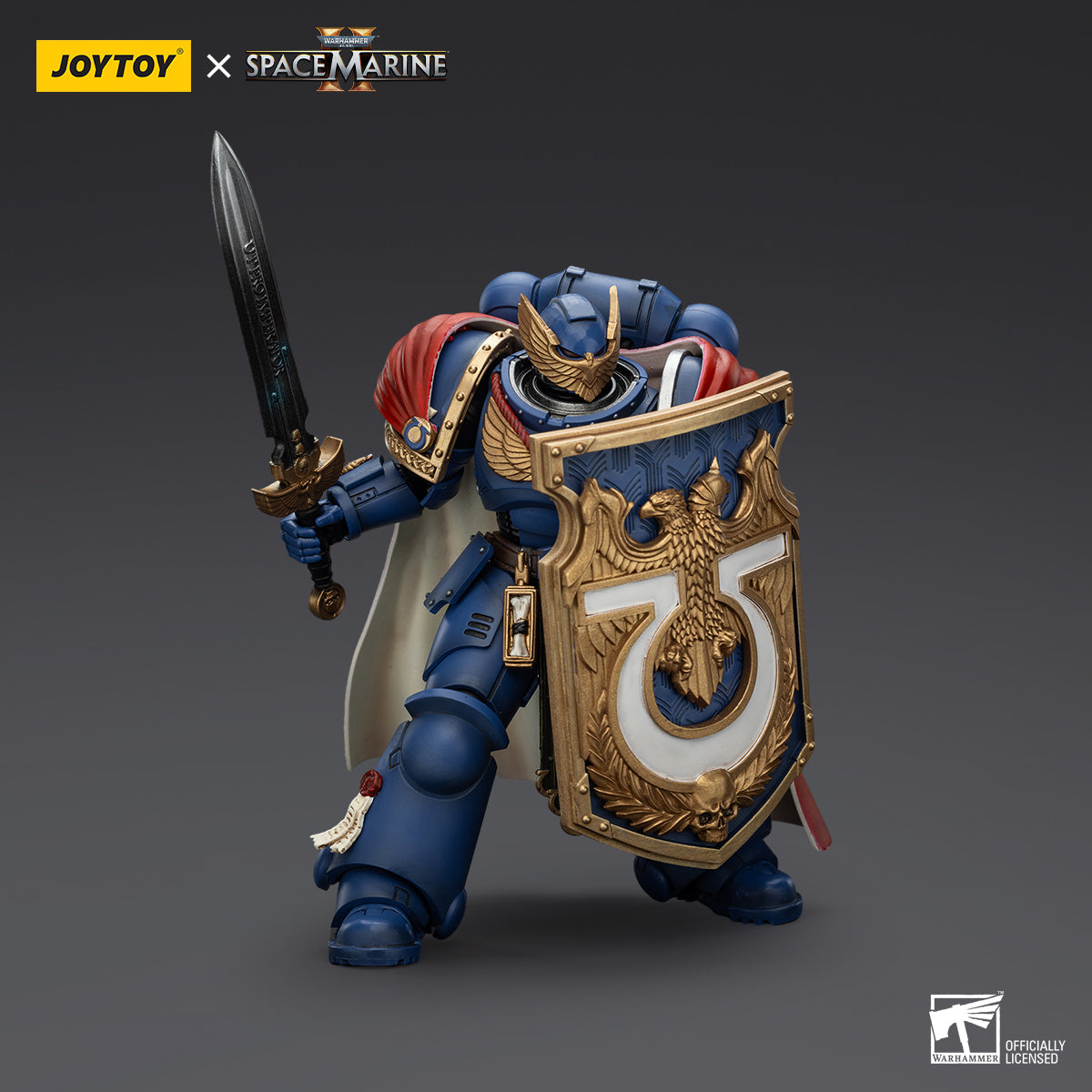 [IN STOCK]JOYTOY Warhammer 40K Action Figure 1/18 Ultramarines Victrix Honour Guard with Storm Shield And Power Sword