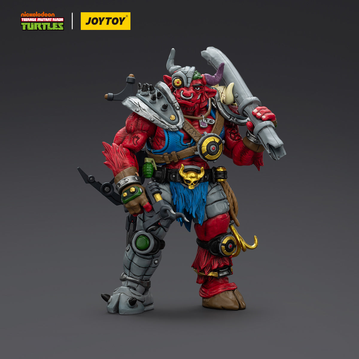 [IN STOCK]JOYTOY TMNT Action Figure 1/18 Groundchuck JT01512