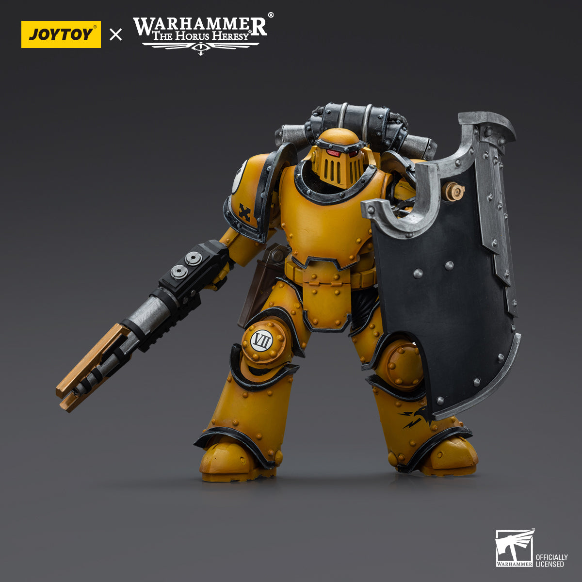 JOYTOY Action Figure 1/18 Imperial Fists Legion MkIII Breacher Squad Legion Breacher with Lascutter Model Birthday Gifts 
