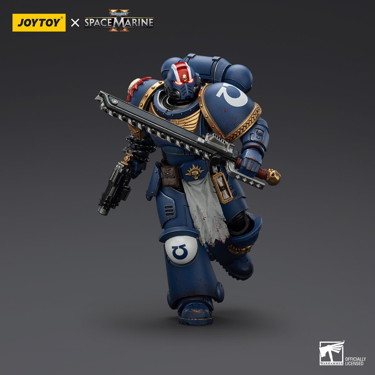 [IN STOCK]JOYTOY Warhammer 40K Action Figure 1/18 Ultramarines Lieutenant Titus-Collectors Edition