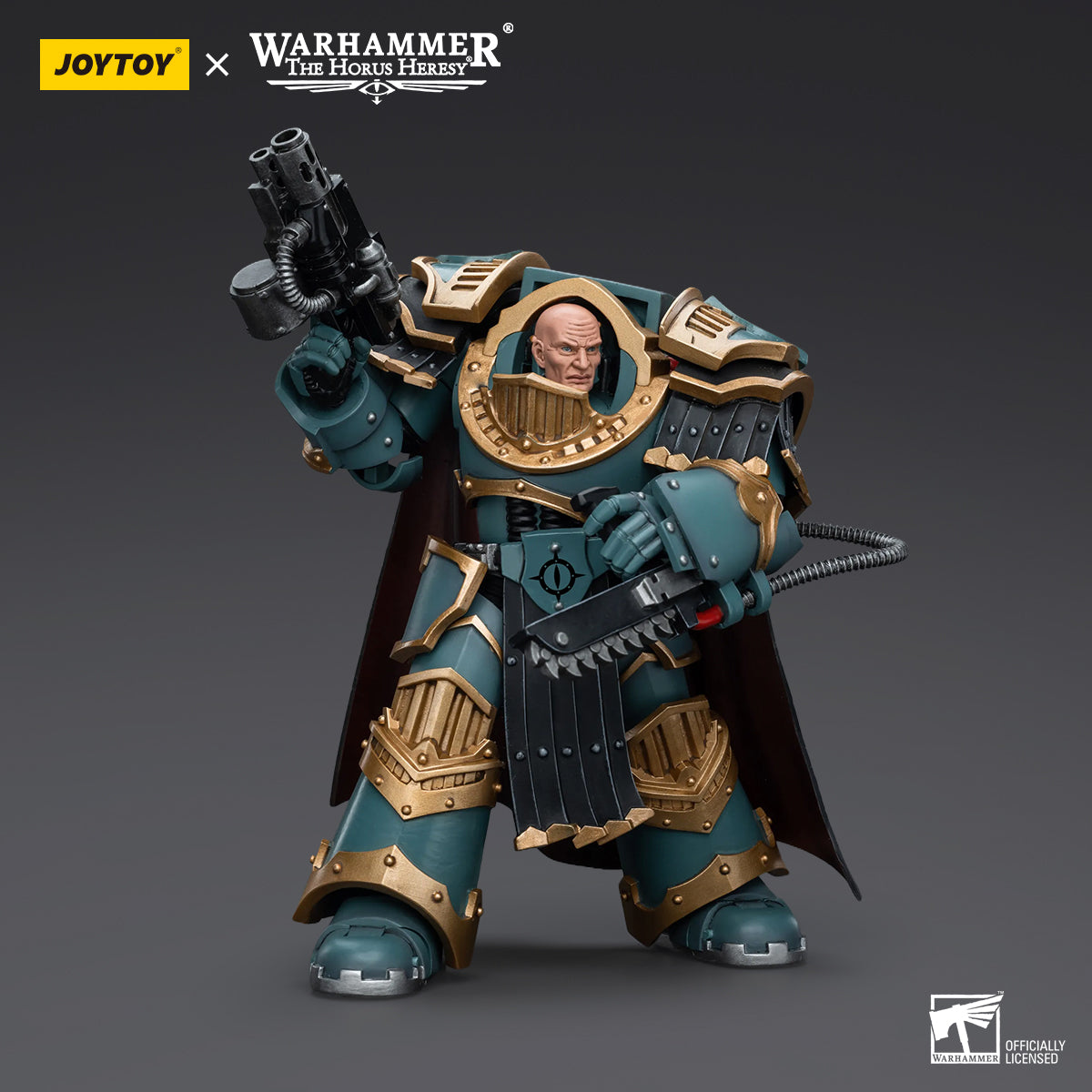 JOYTOY Action Figure 1/18 Sons of Horus Legion Praetor in Cataphractii Terminator Armor Model Birthday Gifts 