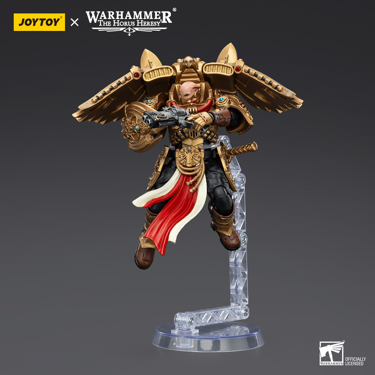 JOYTOY Action Figure 1/18 Legio Custodes Custodian Venatari Squad Venatari with Kenetic Destroyer 2 Model Birthday Gifts