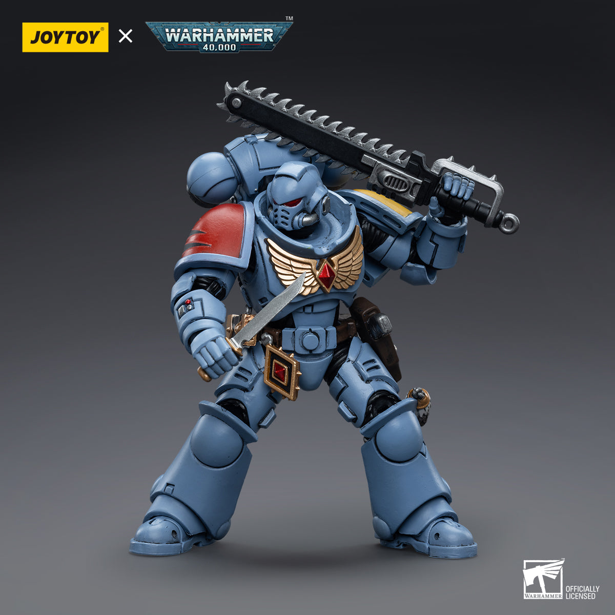 JOYTOY  Warhammer  40000  1/18  Action Figure Uitramarines Apothecary Biologis & Ultramarines Intercessors