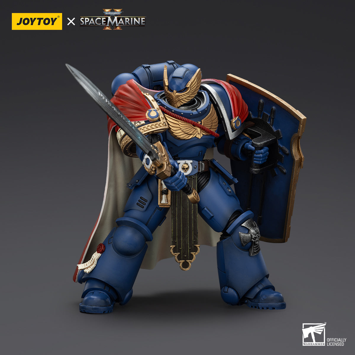 [IN STOCK]JOYTOY Warhammer 40K Action Figure 1/18 Ultramarines Victrix Honour Guard with Storm Shield And Power Sword