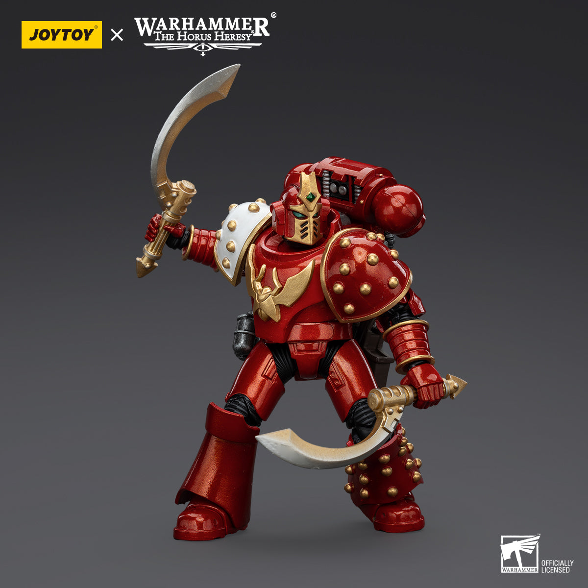 JOYTOY Action Figure 1/18 Thousand Sons Khenetai Occult Cabal Khenetai Blademaster Model Birthday Gifts 