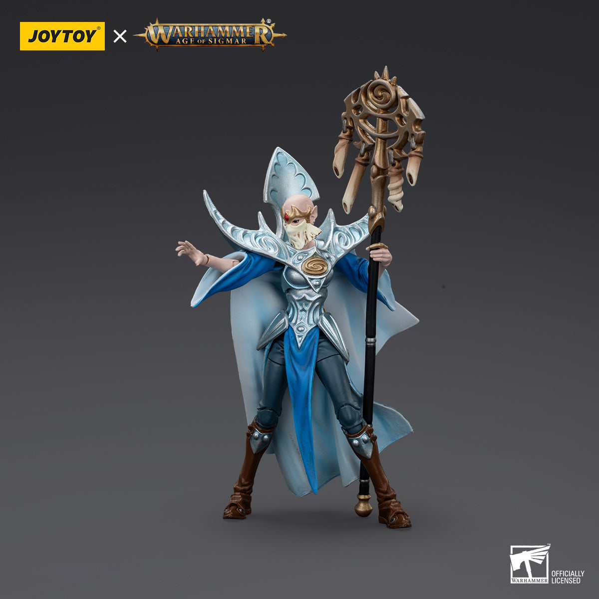 JOYTOY Action Figure 1/18 Warhammer AGE OF SIGMAR -Stormcast Eternals The Blacktalons Lorai, Child of the Abyss Model Birthday Gifts 