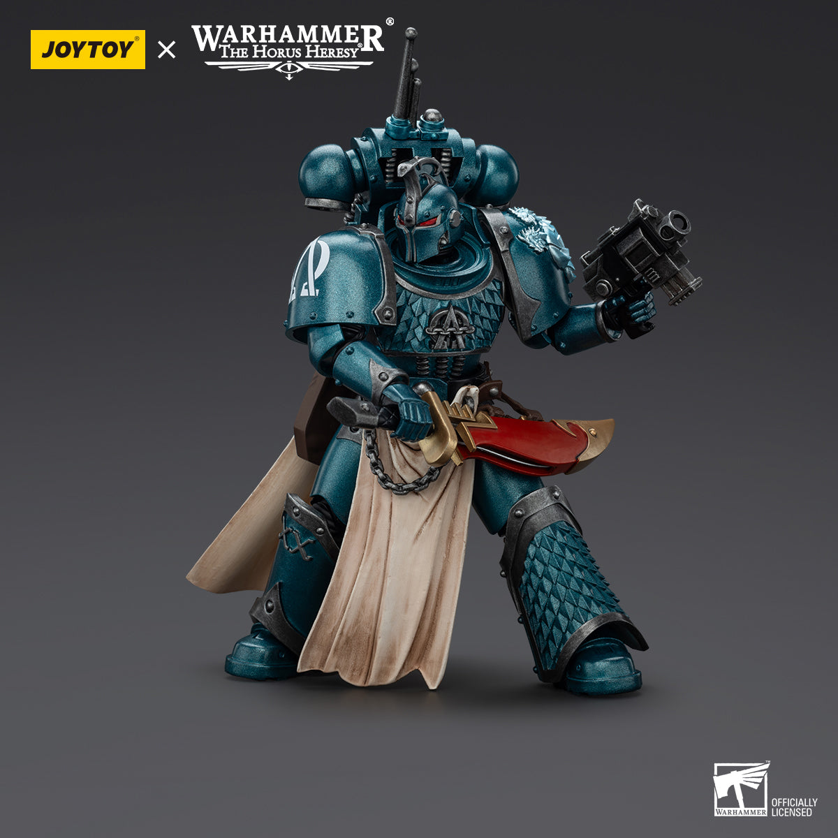 [IN STOCK]JOYTOY Warhammer 40K Action Figure 1/18 Alpha Legion Legion Praetor with Power Sword