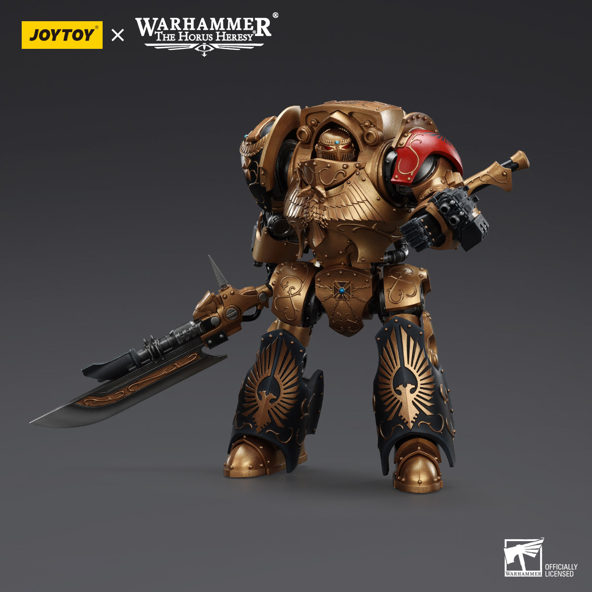 [IN STOCK]JOYTOY Warhammer 40K Action Figure 1/18 Legio Custodes Contemptor-Achillus Dreadnought