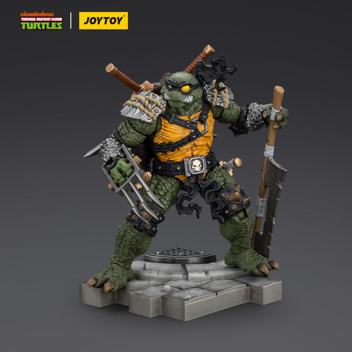 JOYTOY Action Figure 1/18-TMNT-Slash Model Birthday Gifts