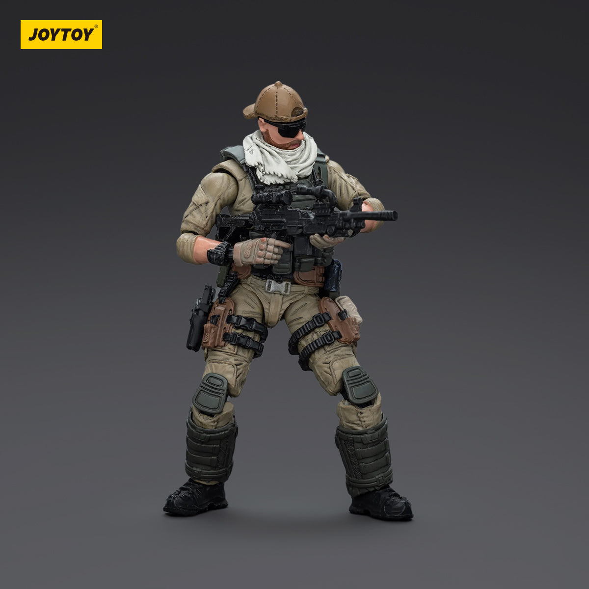 JOYTOY Action Figure 1/18 US Army Delta Assault Squad-Support Gunner Model Birthday Gifts 