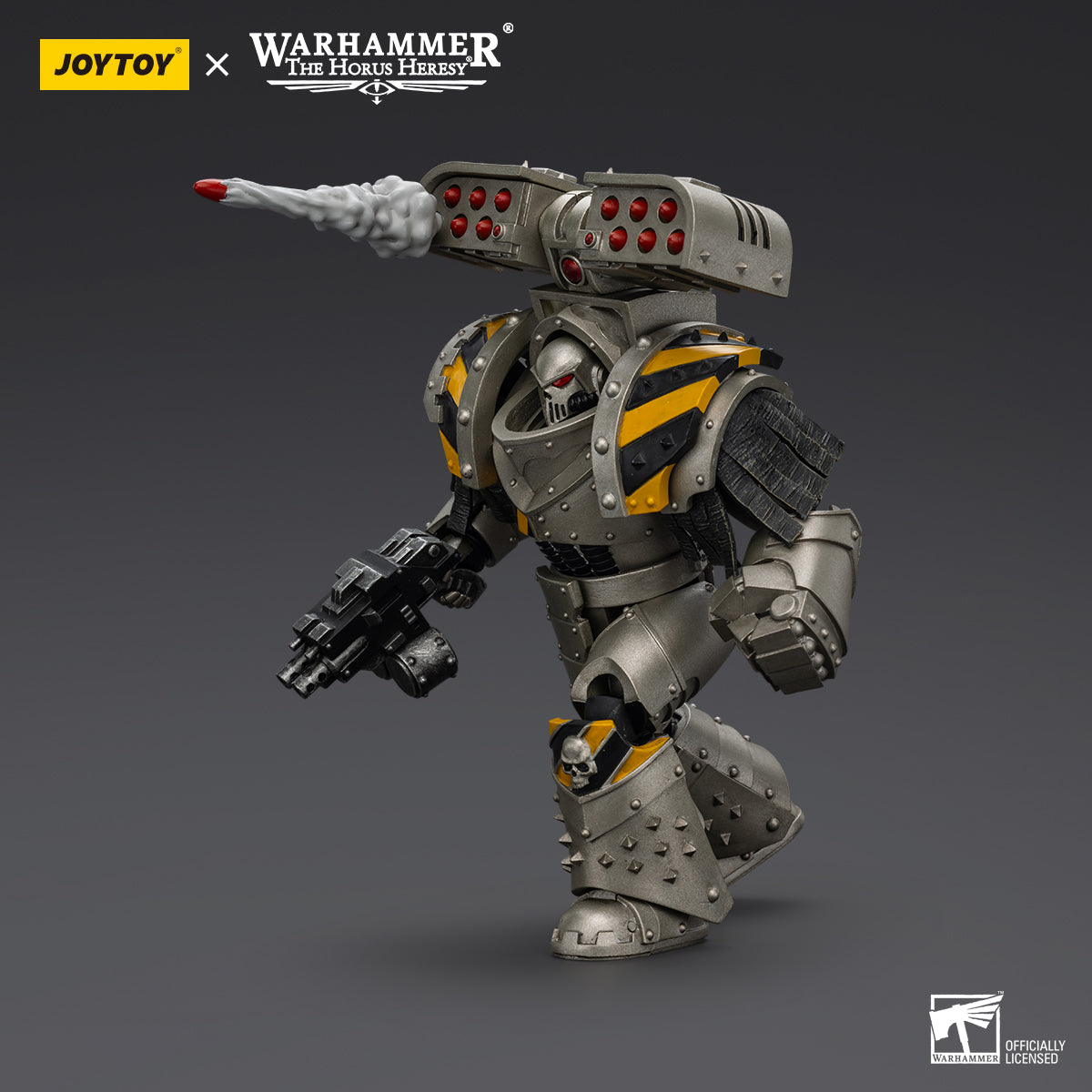 [IN STOCK]JOYTOY Warhammer 40K Action Figure 1/18 lron Warriors Tyrant Siege Terminator with Rocket launcher