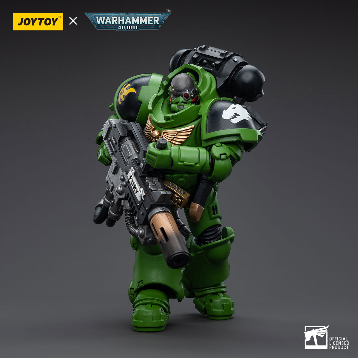 JOYTOY  Warhammer  40000  1/18  Action Figure Salamanders Intercessors Brother Haecule & Salamanders Eradicators Sergeant Bragar & Salamanders Eradicators Brother T'Kren & Salamanders Captain Adrax Agatone