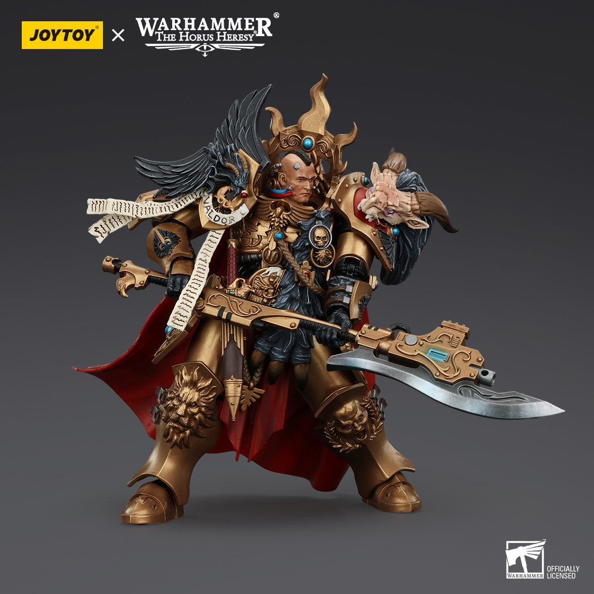 [IN STOCK]JOYTOY Warhammer 40K Action Figure 1/18 Legio Custodes Constantin Valdor, Captain-General of the Legio Custodes