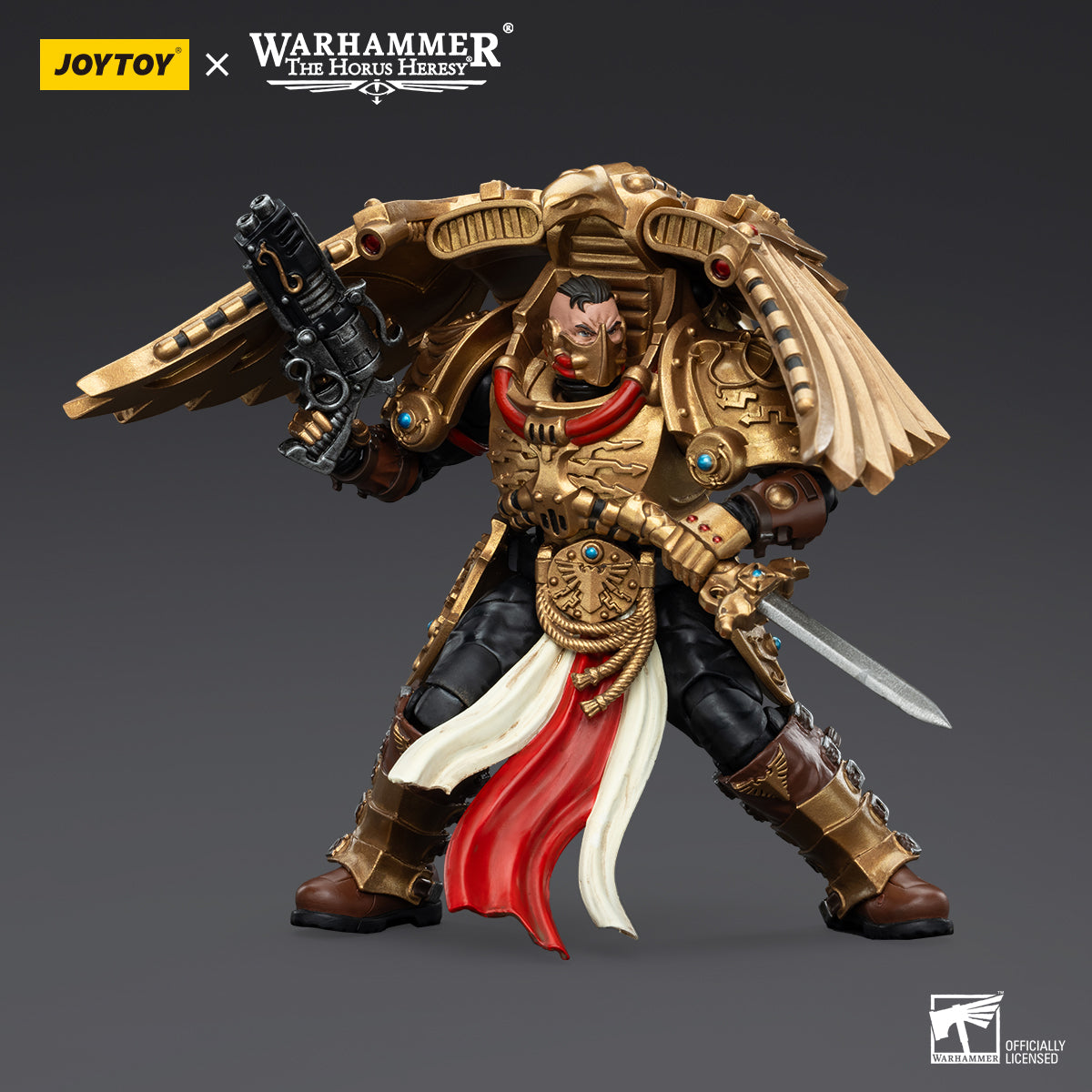 JOYTOY Action Figure 1/18 Legio Custodes Custodian Venatari Squad Venatari with Kenetic Destroyer 1 Model Birthday Gifts