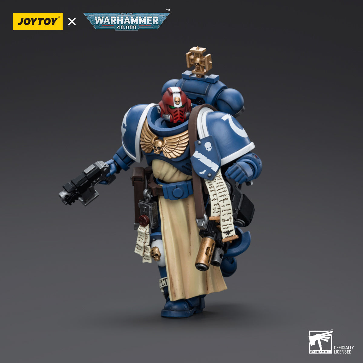 [IN STOCK]JOYTOY Warhammer 40K Action Figure 1/18 Ultramarines Sternguard Veteran Sergeant