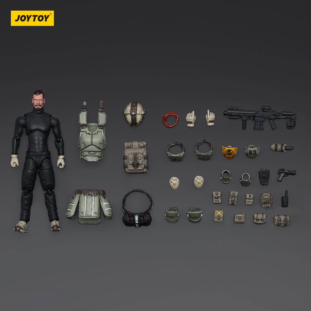 [IN STOCK]JOYTOY Battle For the Stars Action Figure 1/25 Fear XS-03 Tactical type-Pilot