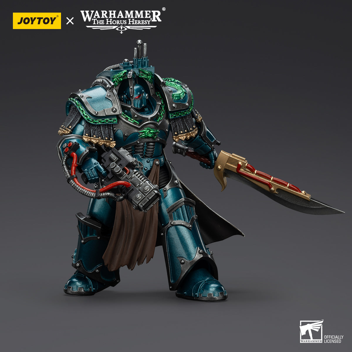[IN STOCK]JOYTOY Warhammer 40K Action Figure 1/18 Alpha Legion Legion Praetor in Cataphractii Terminator Armour