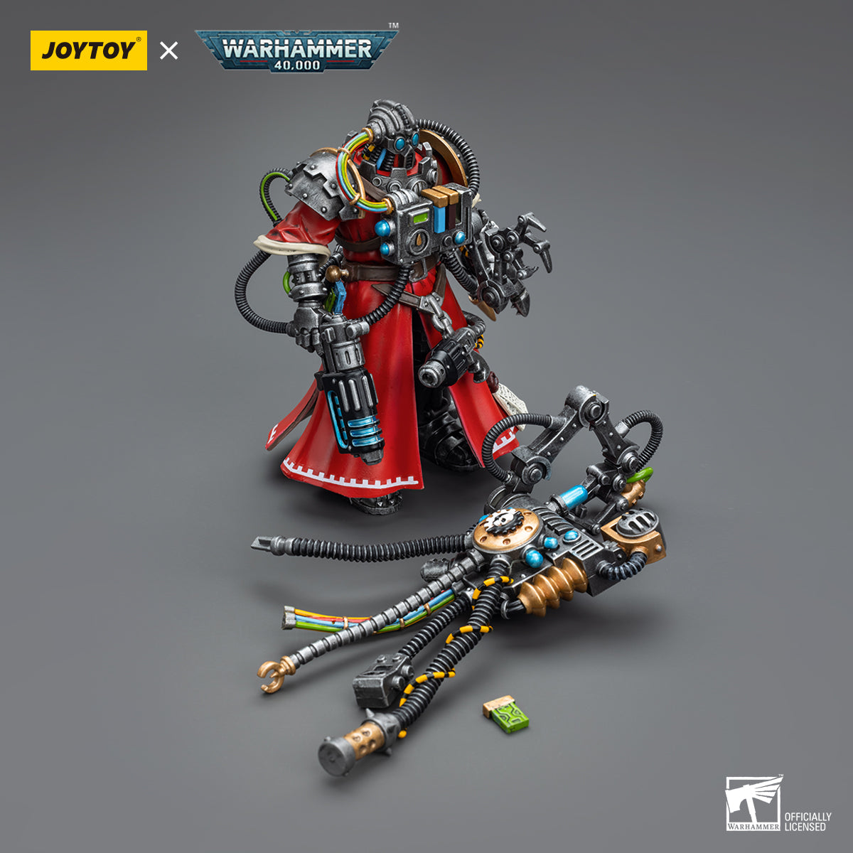 [IN STOCK]JOYTOY Warhammer 40K Action Figure 1/18 Adeptus Mechanicus Cybernetica Datasmith