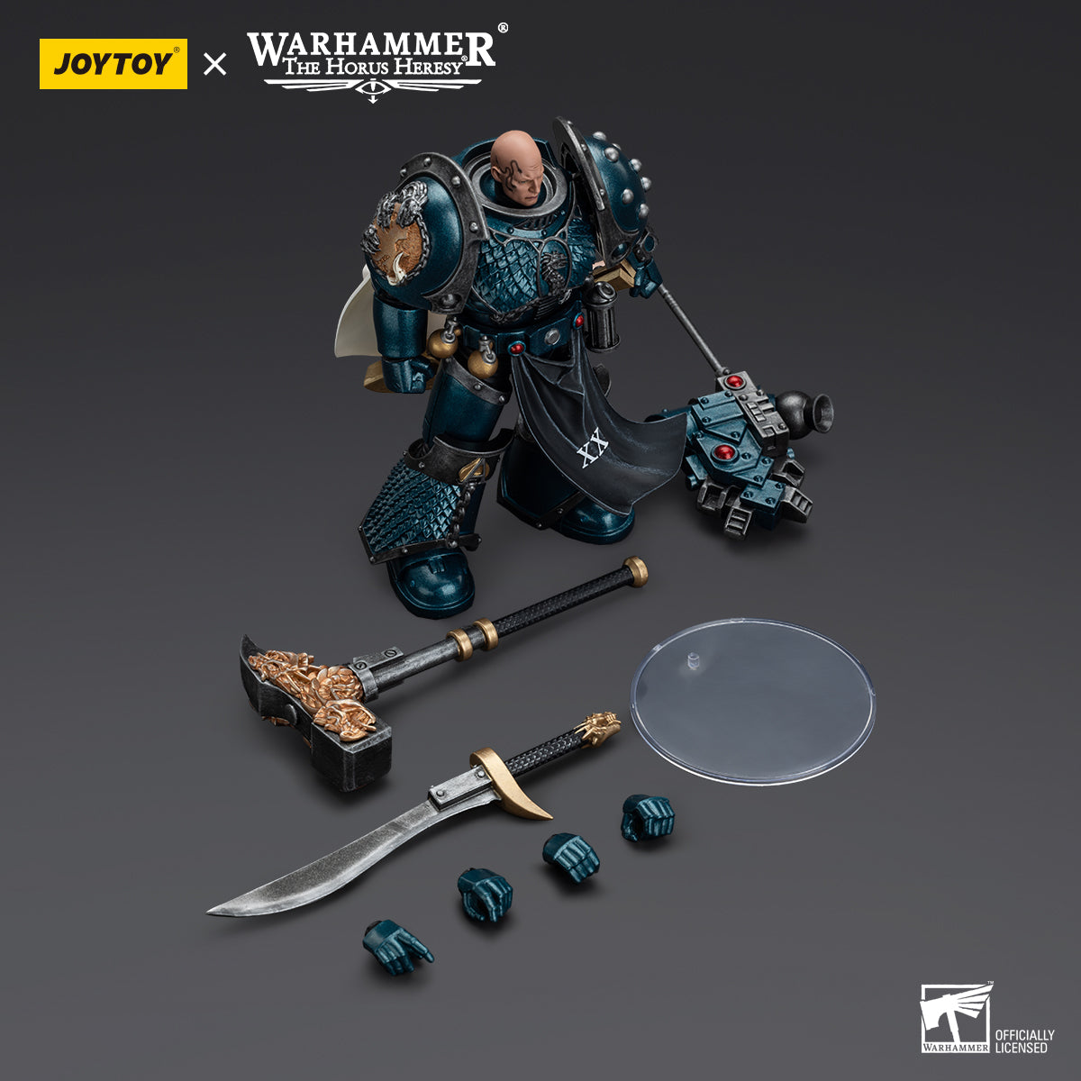 [IN STOCK]JOYTOY Warhammer 40K Action Figure 1/18 Alpha Legion Harrowmaster Armillus Dynat