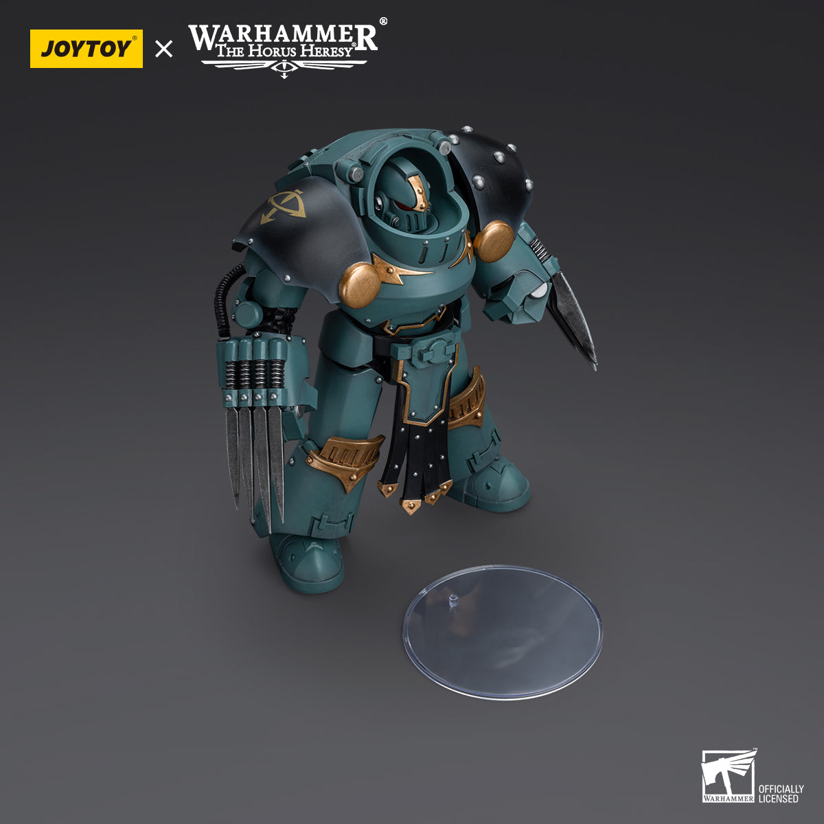 JOYTOY Action Figure 1/18 Sons Of Horus Tartaros Terminator Squad Terminator With Lightning Claws Model Birthday Gifts 