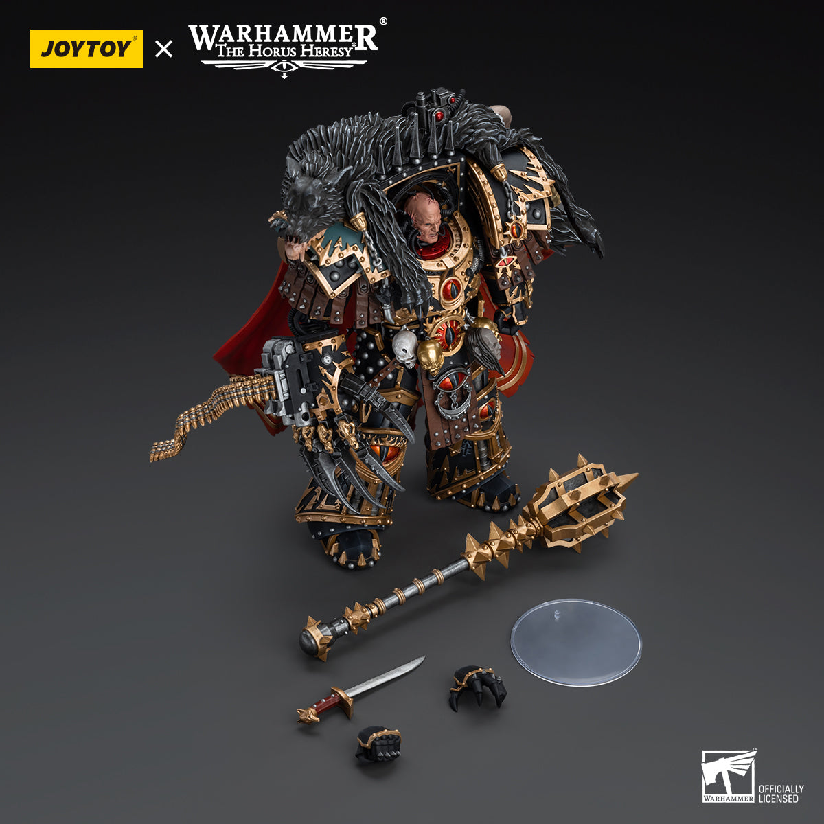 [IN STOCK]JOYTOY Warhammer 40K Action Figure 1/18 Sons of Horus Warmaster Horus Primarch of the XVlth Legion