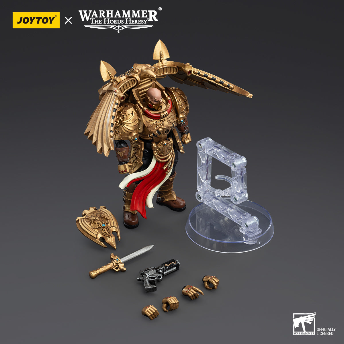 JOYTOY Action Figure 1/18 Legio Custodes Custodian Venatari Squad Venatari with Kenetic Destroyer 2 Model Birthday Gifts