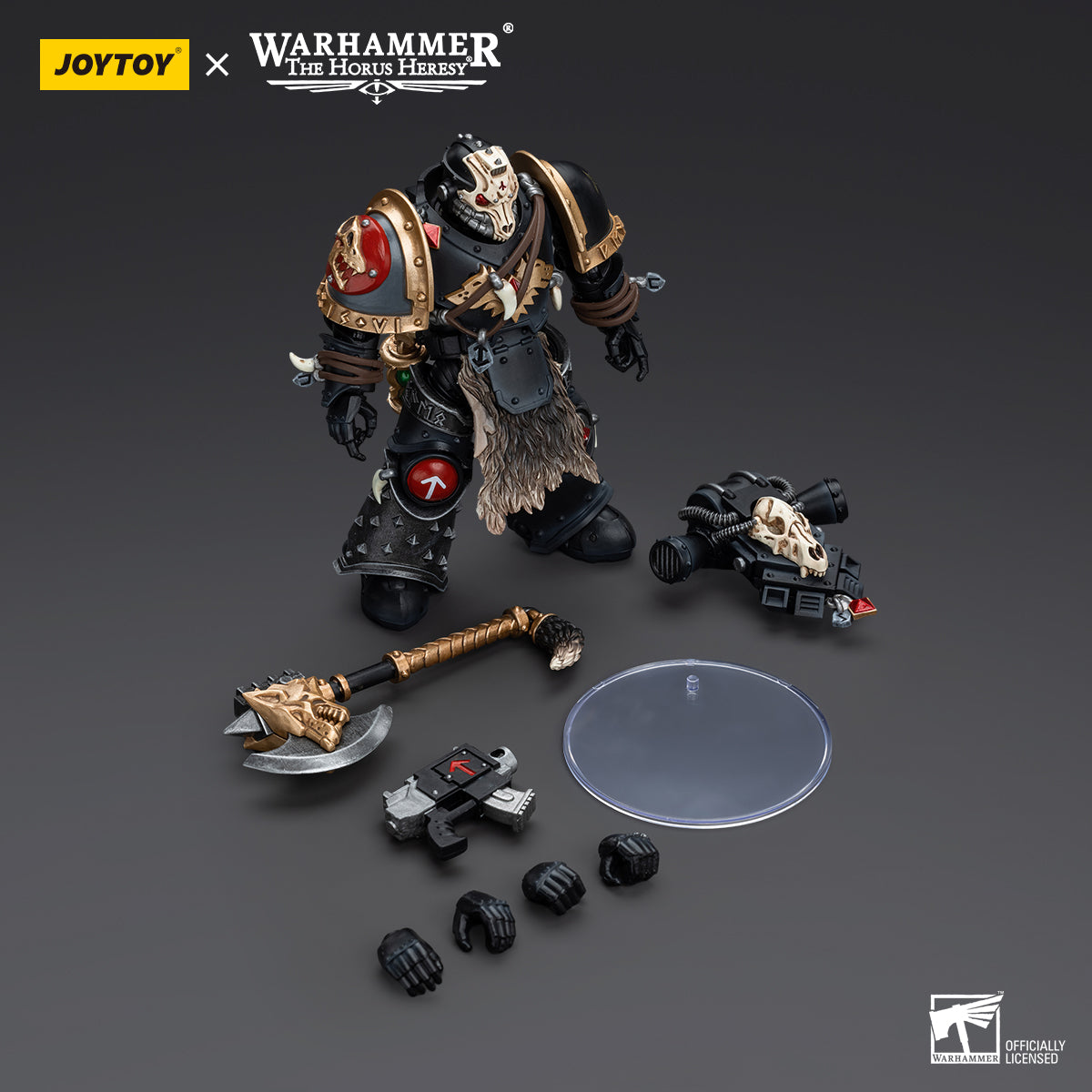 JOYTOY Action Figure 1/18 Space Wolves Deathsworn Pack Deathsworn 5 Model Birthday Gifts 
