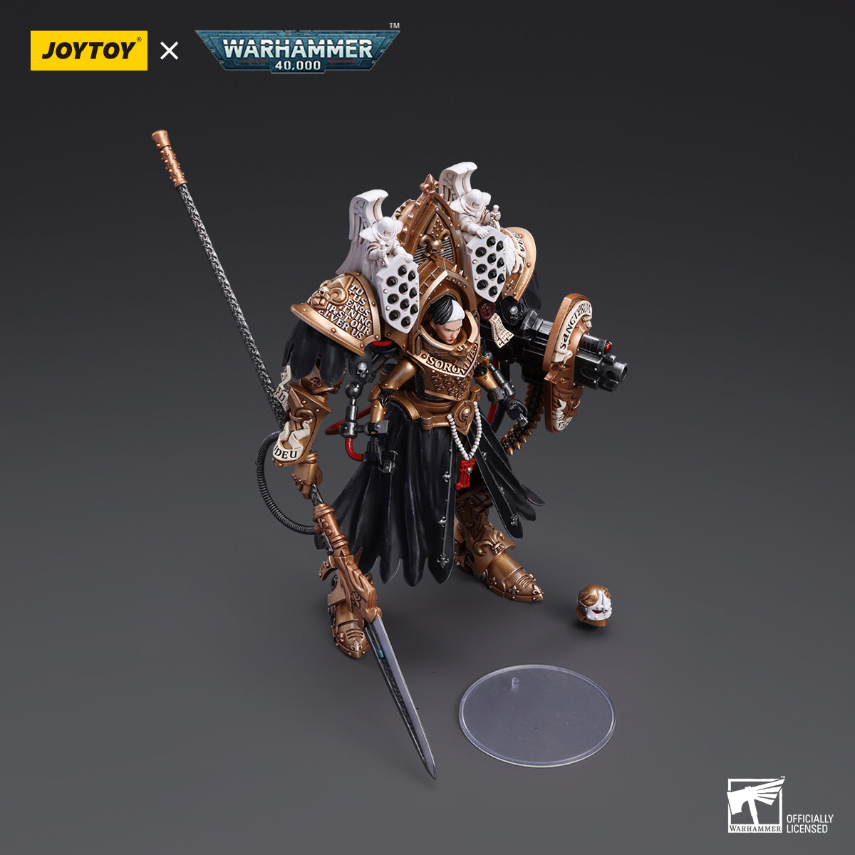 [IN STOCK]JOYTOY Warhammer 40K Action Figure 1/18 Adepta Sororitas Abbess Sanctorum Morvenn Vahl