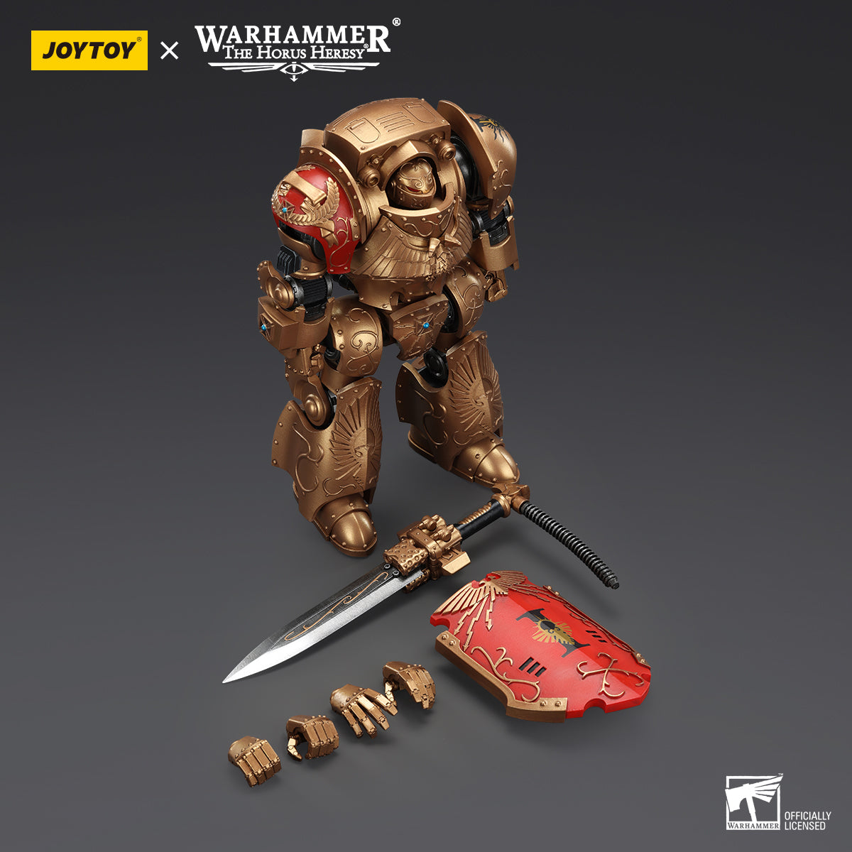 [IN STOCK]JOYTOY Warhammer 40K Action Figure 1/18 Legio Custodes Contemptor-Galatus Dreadnought