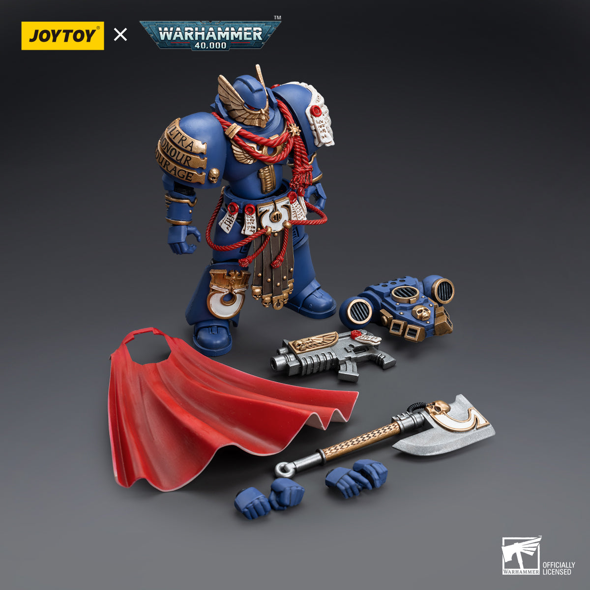 [IN STOCK]JOYTOY Warhammer 40K Action Figure 1/18 Ultramarines Honour Guard  2