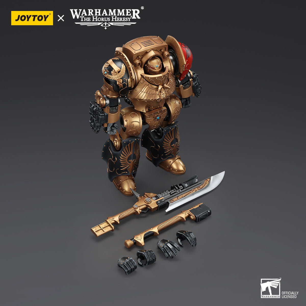 [IN STOCK]JOYTOY Warhammer 40K Action Figure 1/18 Legio Custodes Contemptor-Achillus Dreadnought