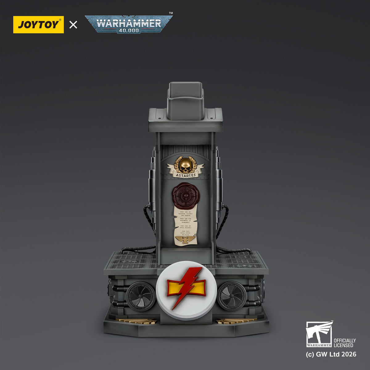 (pre-order)JOYTOY Warhammer 40k Action Figure 1/1 White Scars MkX Helmet& Display Stand Assault Anime Military Model Toys JT04094