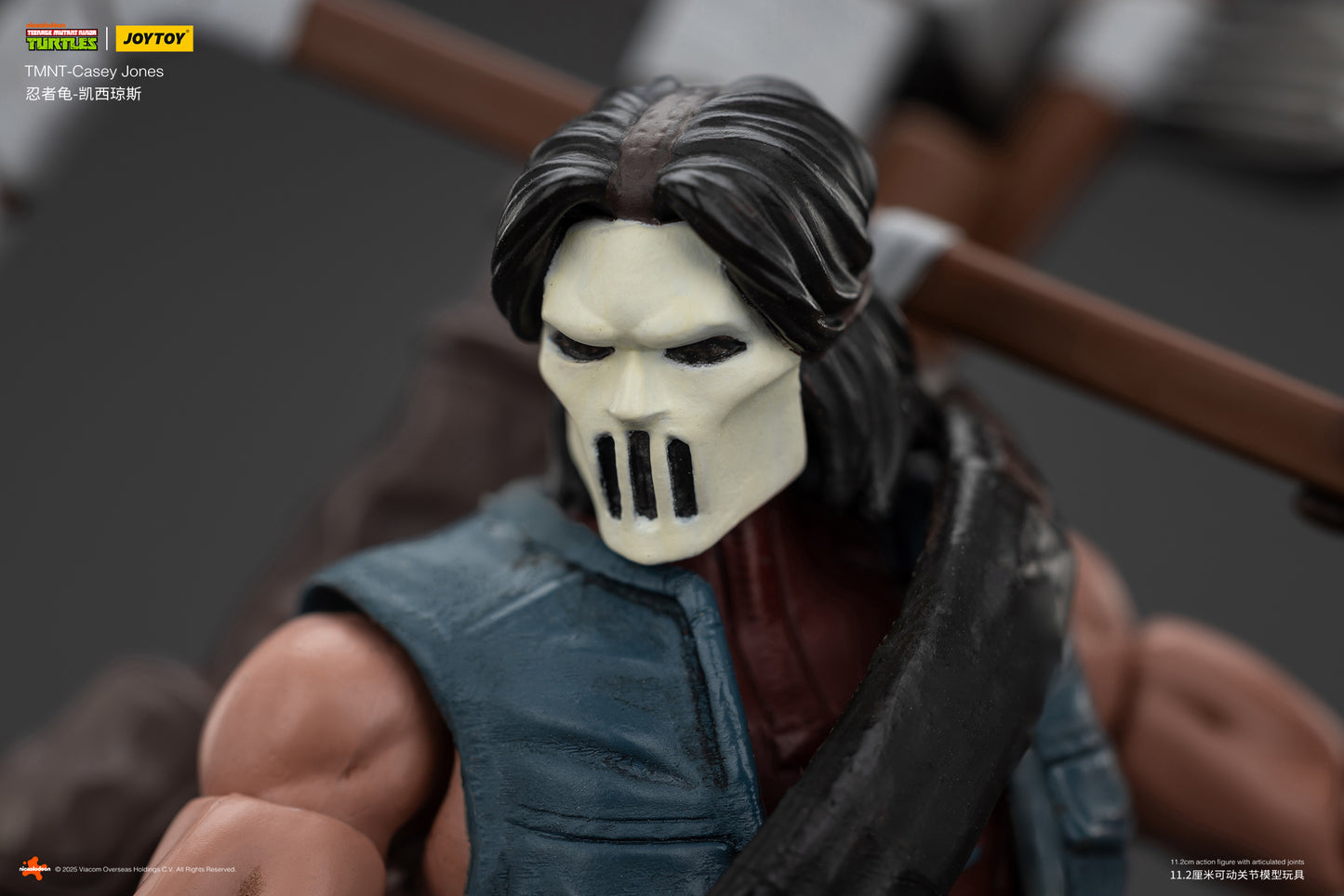 [IN STOCK] JOYTOY TMNT Action Figure 1/18 TMNT-Casey Jones JT01147